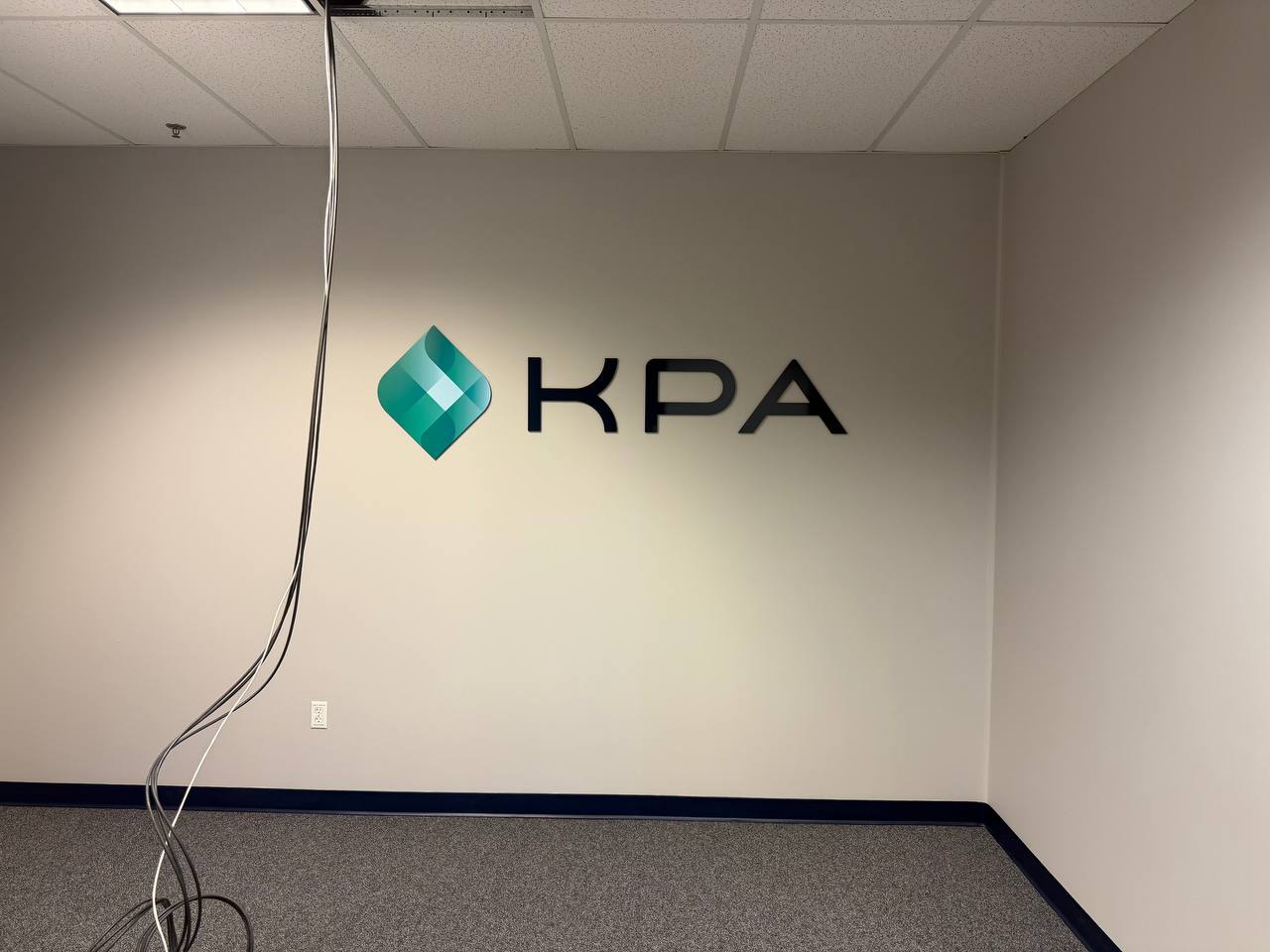 KPA lobby sign detail